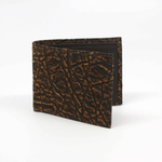 Torino Leather Elephant Billfold Wallet Cognac