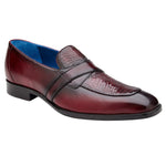 Belvedere Tornado American Alligator Loafer Ant. Burgundy (R74)