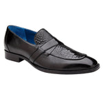 Belvedere Tornado American Alligator Loafer Black (R74)