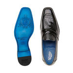Belvedere Tornado American Alligator Loafer Black (R74)