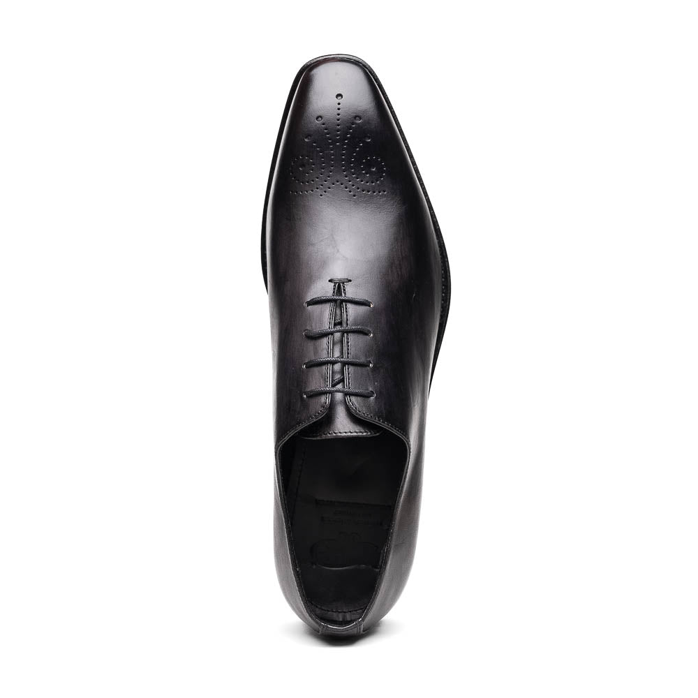 Calzoleria Toscana Torre Wholecut Dress Shoes Graphite