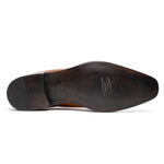 Calzoleria Toscana Torre Wholecut Dress Shoes Dark Caramel