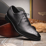 Calzoleria Toscana Torre Wholecut Dress Shoes Graphite