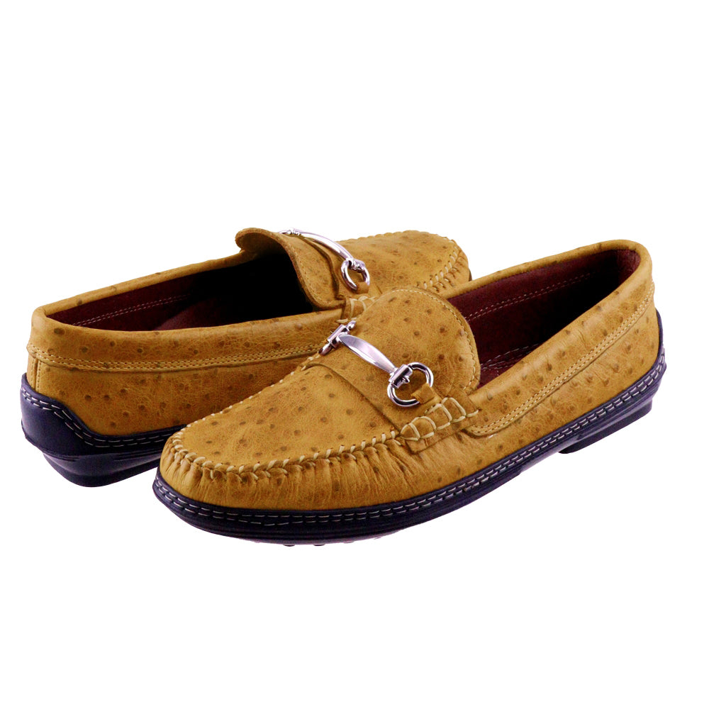 TB Phelps Traditions Bridge Bit Ostrich Driver Tan