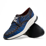 View product image 3: Marco Di Milano Tuscani Caiman Crocodile Sneakers Electric Blue