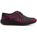 View product image 1: Marco Di Milano Tuscani Caiman Crocodile Sneakers Rustic Pink