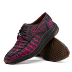 View product image 3: Marco Di Milano Tuscani Caiman Crocodile Sneakers Rustic Pink