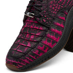 View product image 4: Marco Di Milano Tuscani Caiman Crocodile Sneakers Rustic Pink