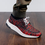 View product image 7: Marco Di Milano Tuscani Caiman Crocodile Sneakers Rustic Red