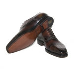 Ugo Vasare Aberto Alligator Cap Toe Oxfords Maroon