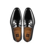 Ugo Vasare Albert Apron Toe Shoes Black