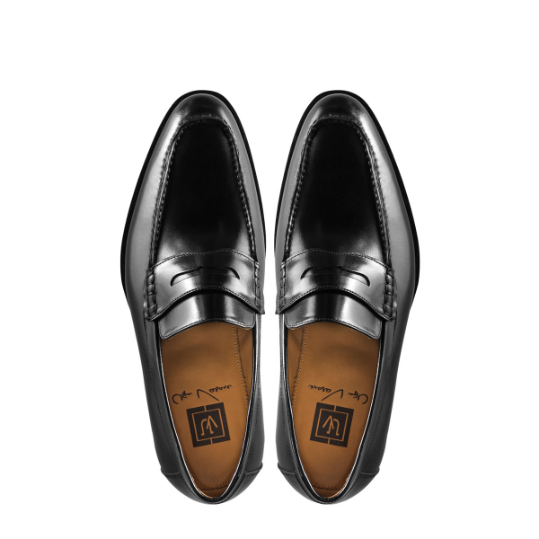 Ugo Vasare Albert Apron Toe Shoes Black