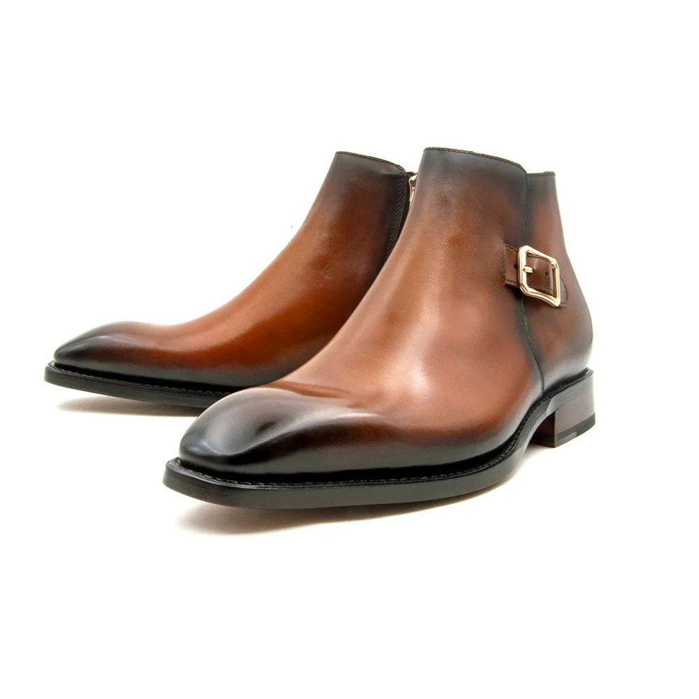 Ugo Vasare Americano Boots Caramel
