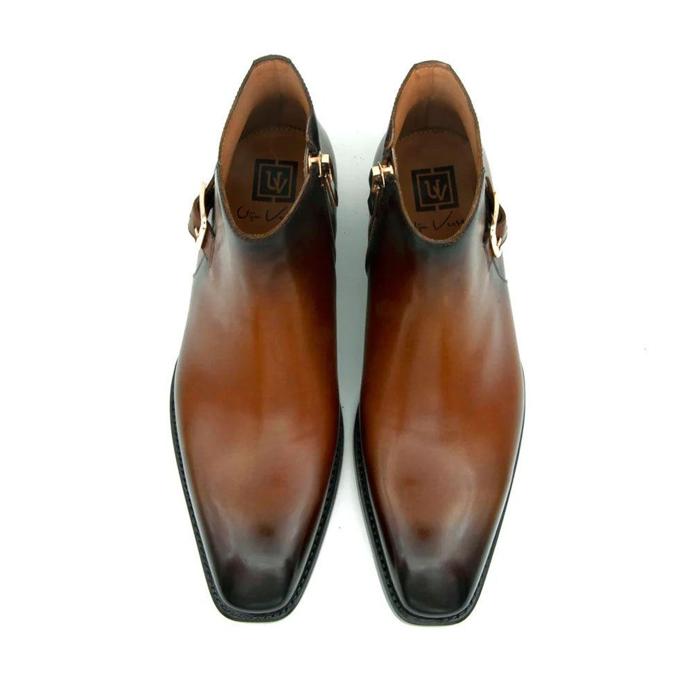 Ugo Vasare Americano Boots Caramel