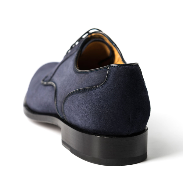 Ugo Vasare Clark Suede Derby Shoes Blue