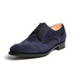 Ugo Vasare Clark Suede Derby Shoes Blue
