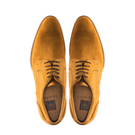 Ugo Vasare Clark Suede Derby Shoes Yellow