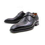 Ugo Vasare Edward Sr Monkstap Shoes Black