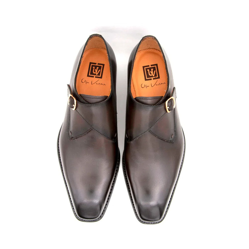 Ugo Vasare Edward Sr Monkstap Shoes Brown