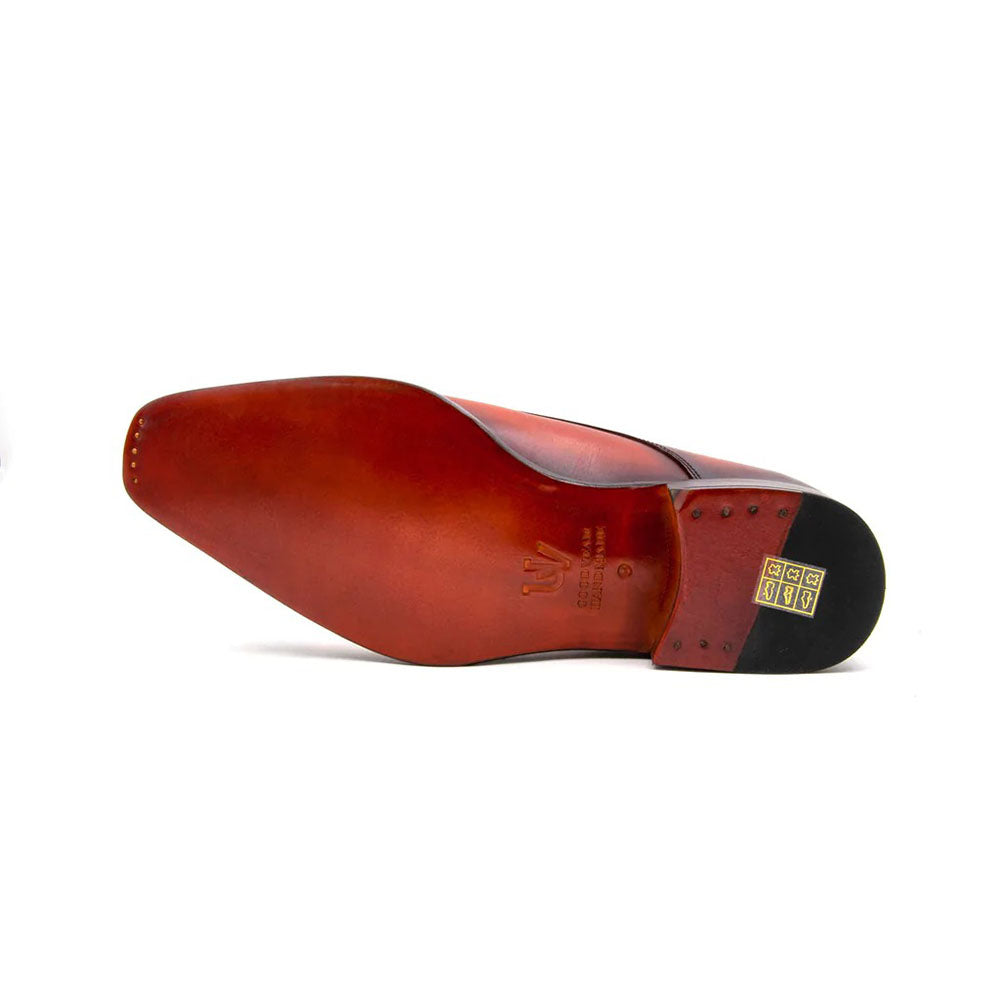 Ugo Vasare Edward Sr Monkstap Shoes Camel