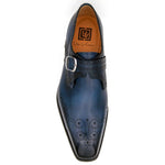 Ugo Vasare Eric Monkstrap Shoes Blue