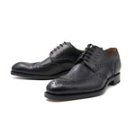 Ugo Vasare H & H Wingtip Brogues Black