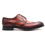Ugo Vasare H & H Wingtip Brogues Camel