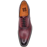 Ugo Vasare Hudson Plain Toe Oxfords Burgundy