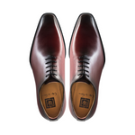 Ugo Vasare Jason Wholecut Oxfords Burgundy