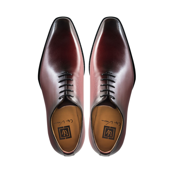 Ugo Vasare Jason Wholecut Oxfords Burgundy