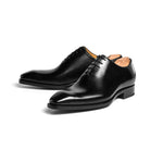 Ugo Vasare Jason Wholecut Oxfords Black