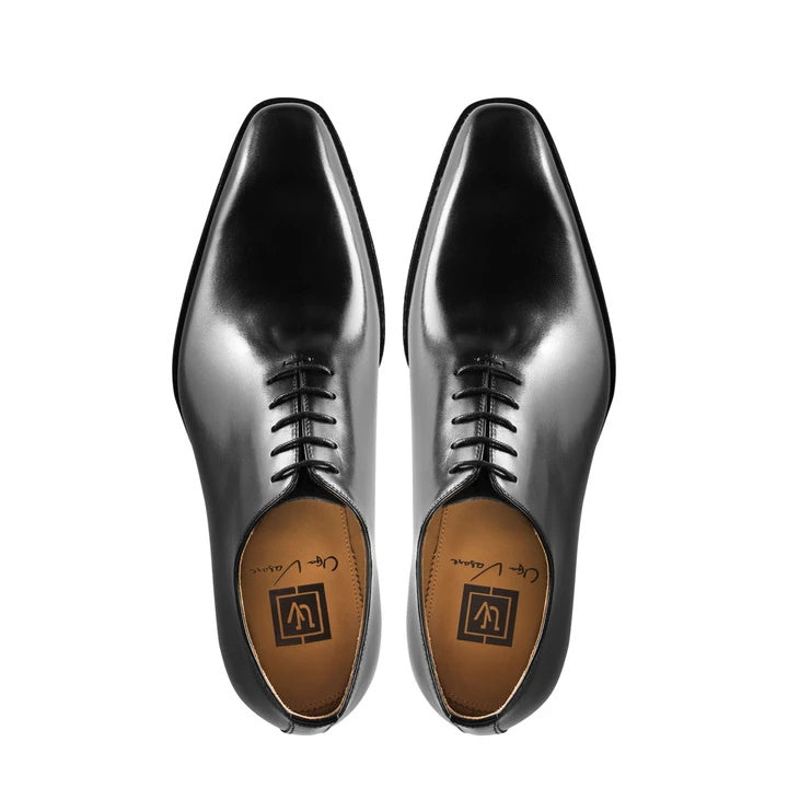 Ugo Vasare Jason Wholecut Oxfords Black