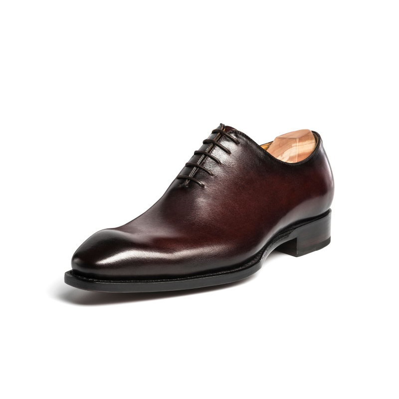 Ugo Vasare Jason Wholecut Oxfords Maroon