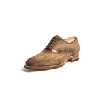 Ugo Vasare Jay Suede Cap Toe Oxfords Brown