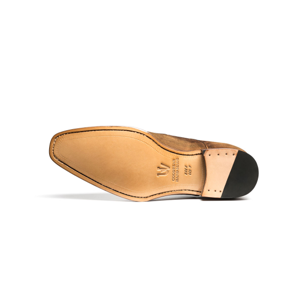 Ugo Vasare Jay Suede Cap Toe Oxfords Brown