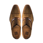 Ugo Vasare Jay Suede Cap Toe Oxfords Brown