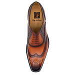 Ugo Vasare Owen Wingtip Loafers Camel