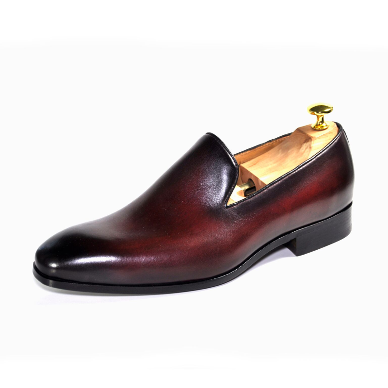 Ugo Vasare Rodney Loafers Burgundy