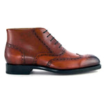 Ugo Vasare Stanford Wingtip Boots Camel