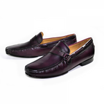Ugo Vasare Victor Loafers Plum