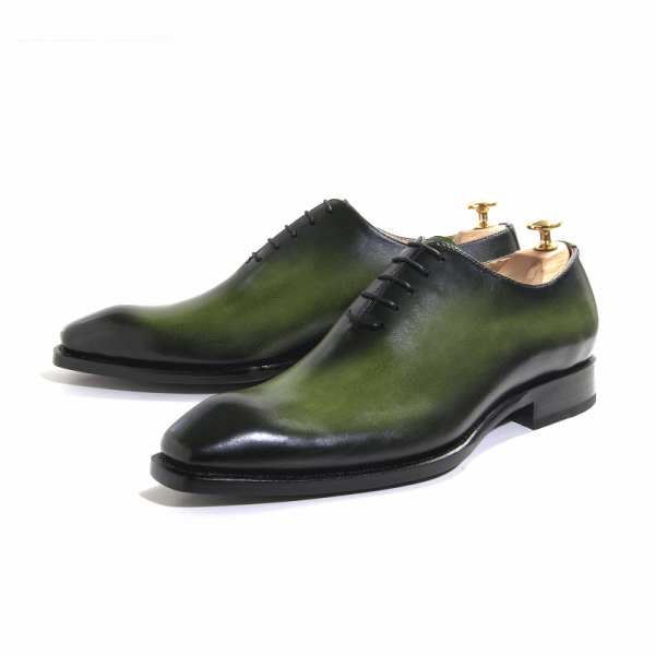 Ugo Vasare Jason Wholecut Oxfords Green