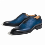 Ugo Vasare Jason Wholecut Oxfords Sapphire