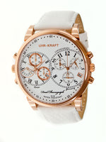 Uhr-kraft 27000/1rgw Dualtimer Mens Watch