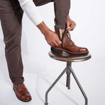 Samuel Hubbard Uptown Maverick Boots Cognac