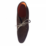 Santoni Urban S3 Suede Chukka Boots Dark Brown
