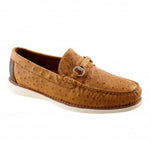 View product image 1: TB Phelps Freeport Ostrich Embossed Bridge Bits® Loafer Tan