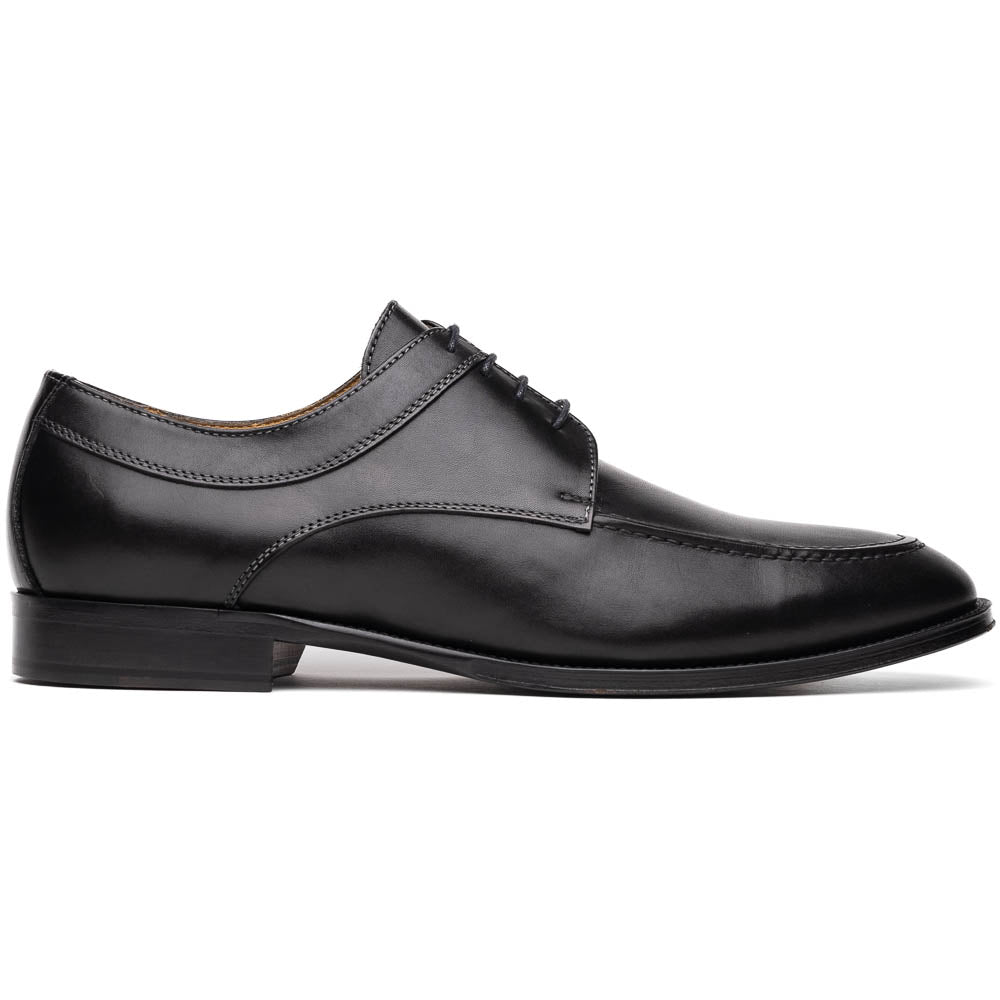 Zelli Verona Apron Toe Dress Lace Up Shoes Black