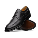Zelli Verona Apron Toe Dress Lace Up Shoes Black