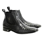Vestigium Caiman Belly Chelsea Boots Black 