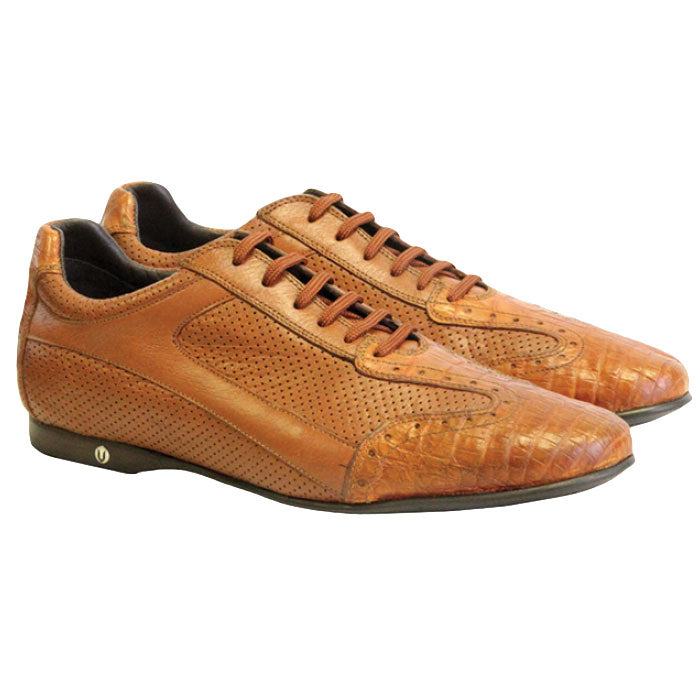 Vestigium Caiman Belly Sneakers Cognac